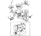 Kenmore 36512612090 shuttle assembly diagram