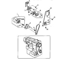Kenmore 36512612090 motor assembly diagram