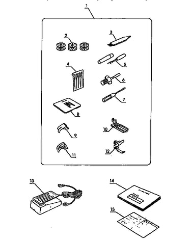Attachment parts