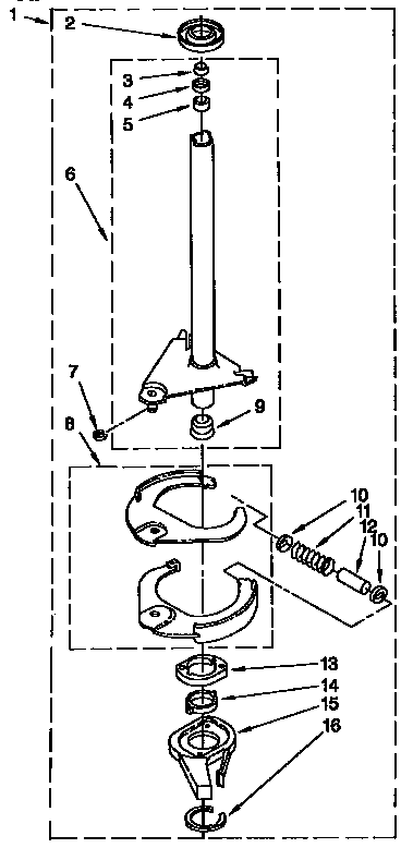 Brake and drive tube parts