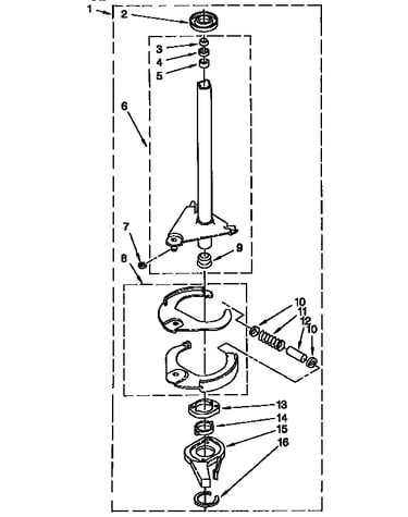 Brake and drive tube parts