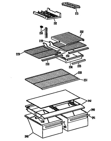 Shelf parts