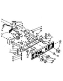 Washer/dryer control panel parts