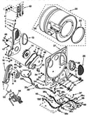 Dryer bulkhead parts