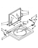 Washer top and lid parts