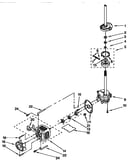 Brake, clutch, gearcase, motor and pump parts