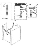 Washer water system parts