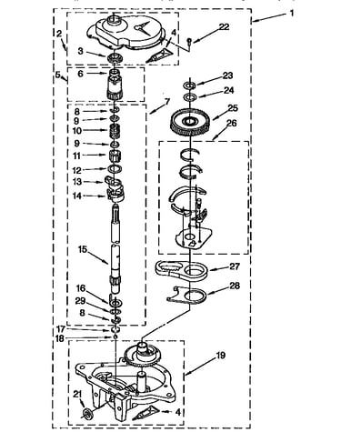 Gearcase/transmission