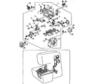 Kenmore 38516642090 feed assembly diagram