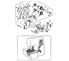 Kenmore 38516642090 feed  assembly diagram
