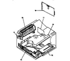 Hewlett Packard HP LASERJET 4-C2001A / C2021A scanner and control pca assembly diagram