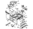 Hewlett Packard HP LASERJET 4-C2001A / C2021A laser/scanner assembly diagram