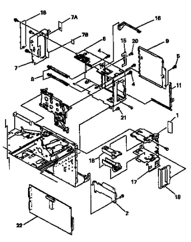 Plate and cover assembly
