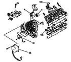 Hewlett Packard HP LASERJET 4-C2001A / C2021A pickup motor drive diagram