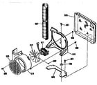 Kenmore 9114554190 blower section diagram