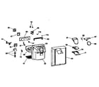 Kenmore 3639537823 dispenser diagram