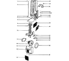 Eureka 6410AT unit parts diagram