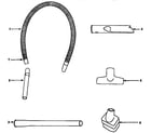 Eureka 6410AT attachment parts diagram
