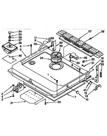 Door and latch parts