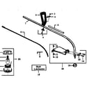Craftsman 358799290-32CC drive shaft and cutting head diagram