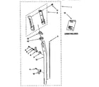 Kenmore 1163381291 handle parts diagram