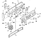 Kenmore 3639554990 backguard section diagram