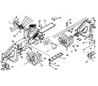 Craftsman 536886540 auger housing repair parts diagram