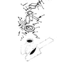 Craftsman 536886540 discharge chute repair parts diagram