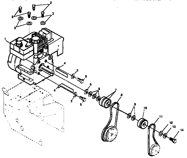 Engine components repair parts