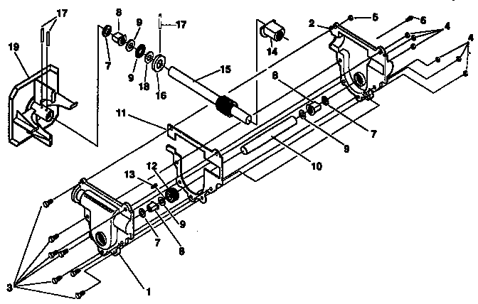 Gear box repair parts