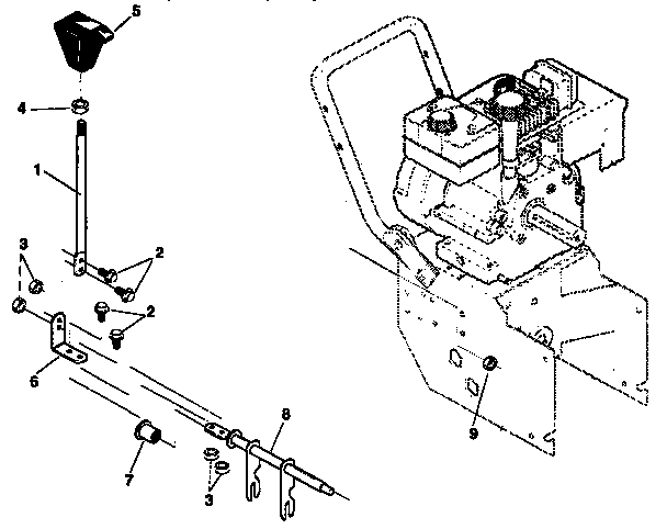 Shift yoke repair parts