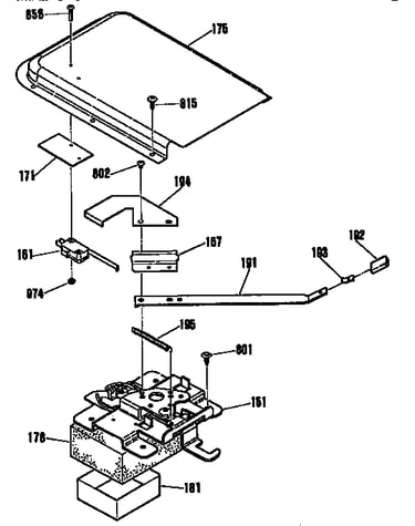 Door lock section