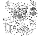 Kenmore 9119342191 body section diagram
