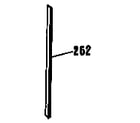 Kenmore 9114654190 optional vertical trim extension diagram