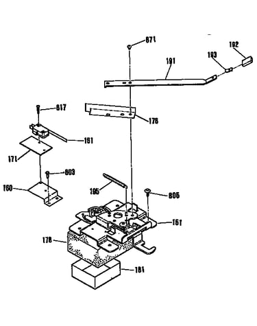 Door lock section