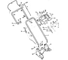 Craftsman 88987 handle assembly diagram