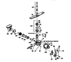 Kenmore 3631404194 motor pump mechanism diagram