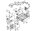 Kenmore 11096502800 control panel and separator parts diagram