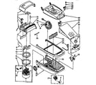 Kenmore 1162421190 vacuum cleaner parts diagram