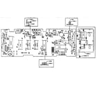 Sears 16153514090 control pcb assembly diagram