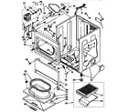 Kenmore 11097591210 cabinet parts diagram