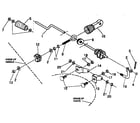Craftsman 536886330 chute control rod repair parts diagram