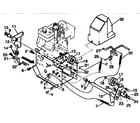 Craftsman 536886330 frame components repair parts diagram