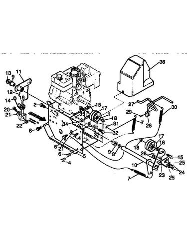 Frame components repair parts