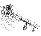 Craftsman 536886330 engine components repair parts diagram