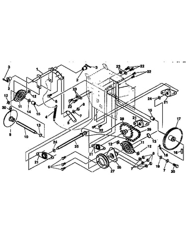 Drive components repair parts