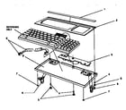 Smith Corona PWP 4200 (5HEE) keyboard jackets and pc board diagram