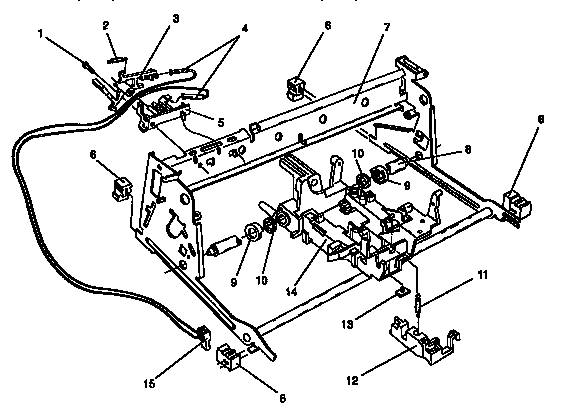 Carrier molding, rails and frame