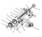 Smith Corona PWP 4200 (5HEE) element drive diagram