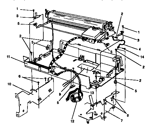 Carrier support and side frames